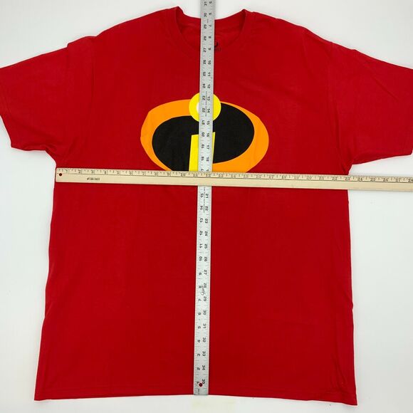 Incredibles 2 Pixar Movie T Shirt Mens S Small Red Short Sleeve 100% Cotton Tee - Picture 4 of 8